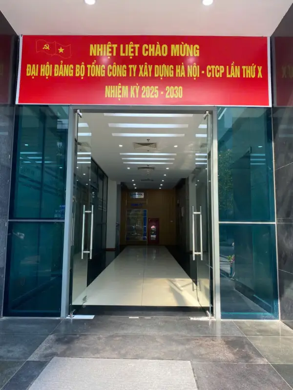 Không khí hướng về Đại hội Đảng bộ Tổng công ty Xây dựng Hà Nội - CTCP lan tỏa khắp các đơn vị